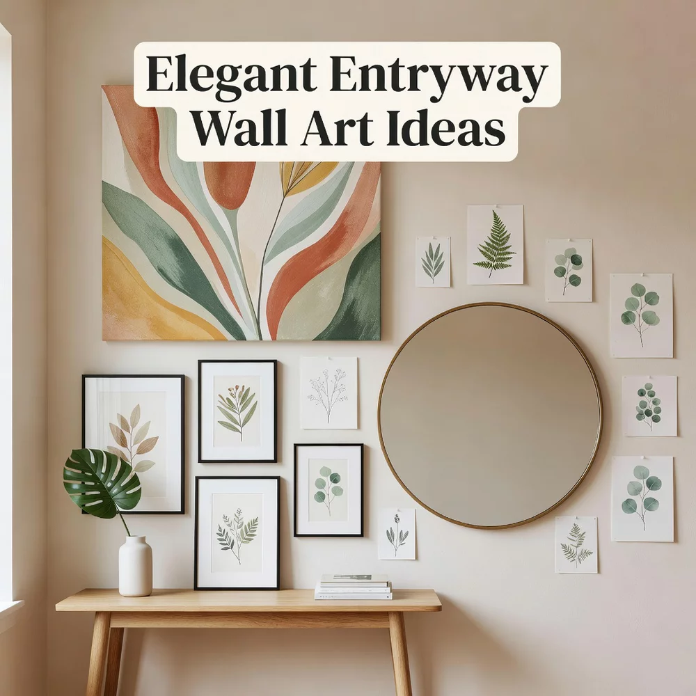 Elegant Entryway Wall Art Ideas for First Impressions