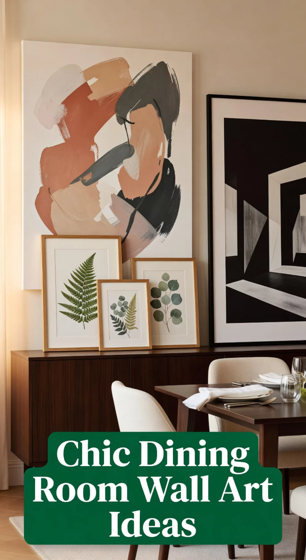 Chic Dining Room Wall Art Ideas for Memorable Events