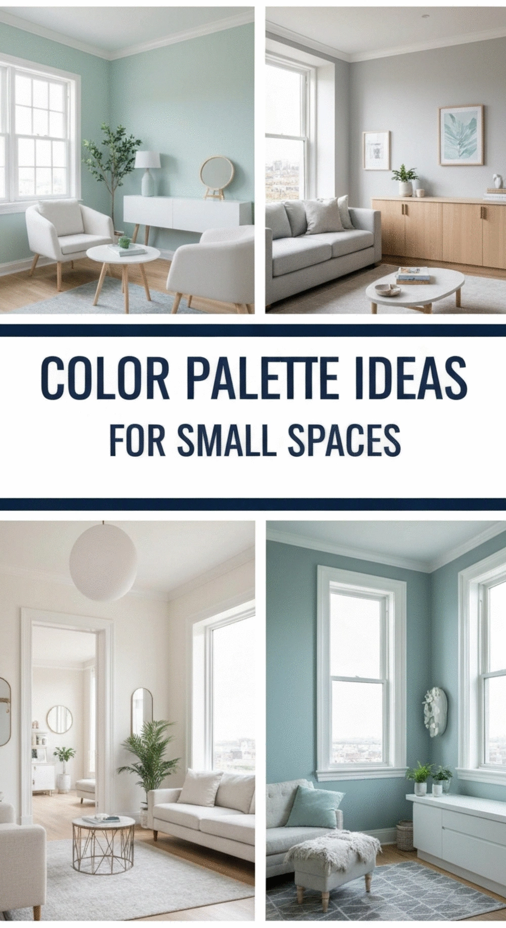 Color Palette Ideas for Small Spaces: Make Any Room Feel Bigger