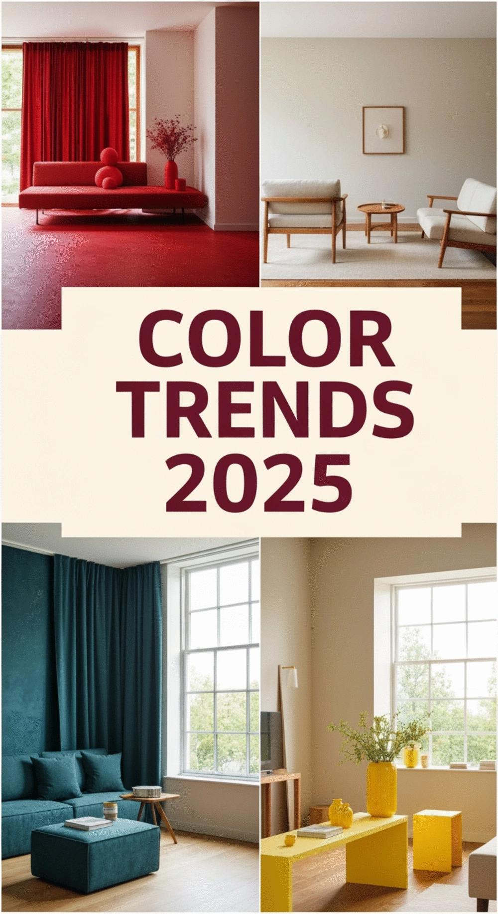 Color Trends 2025: From Cherry Red to Alpine Oat, What’s In