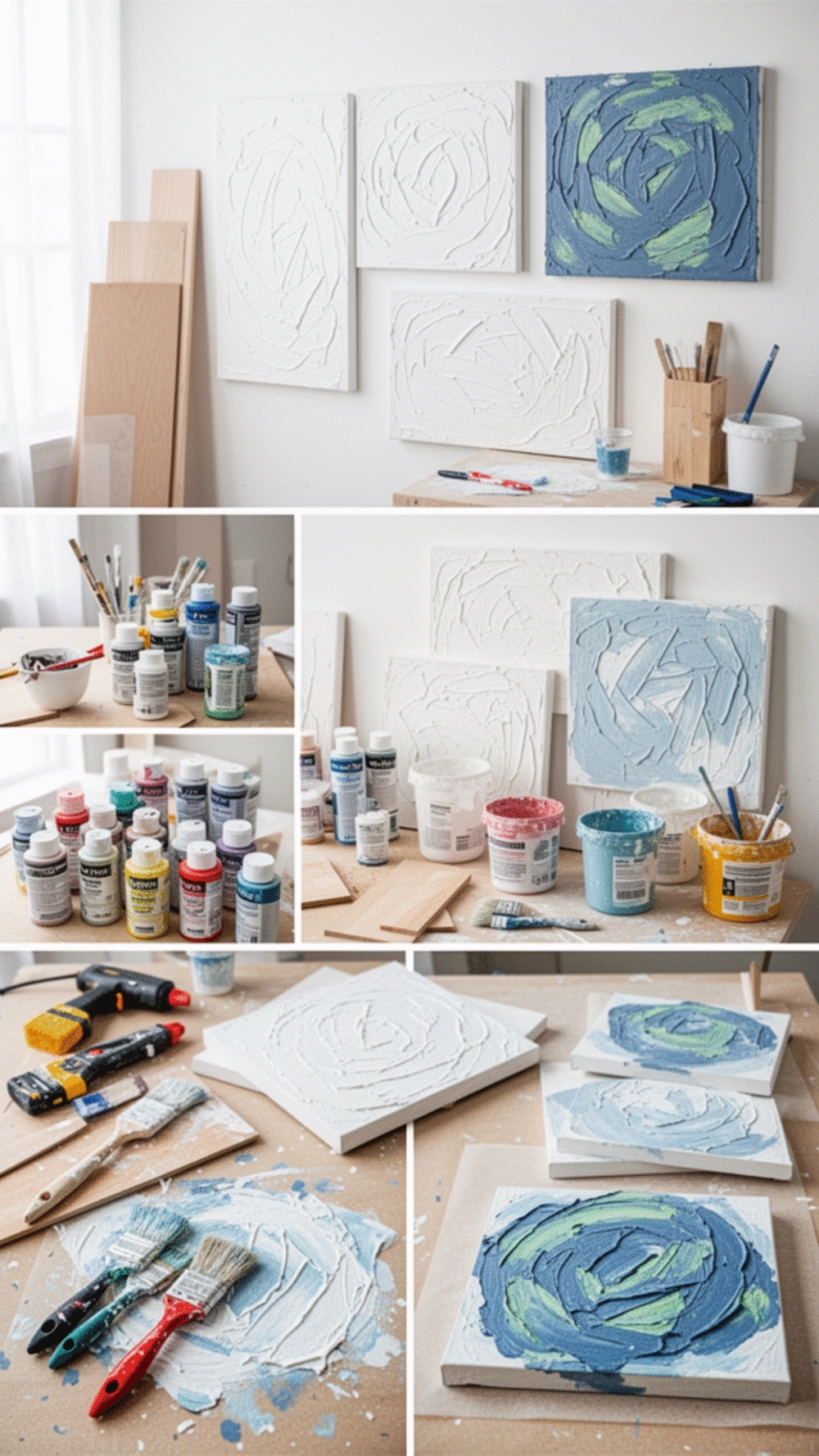 DIY Textured Wall Art Projects: 5 Creative Ideas for Unique Decor