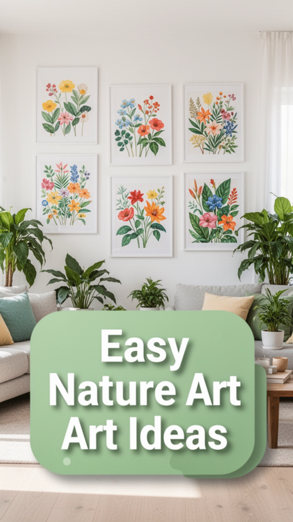 Nature-Inspired Art: 5 Beautiful Ideas to Bring the Outdoors Inside