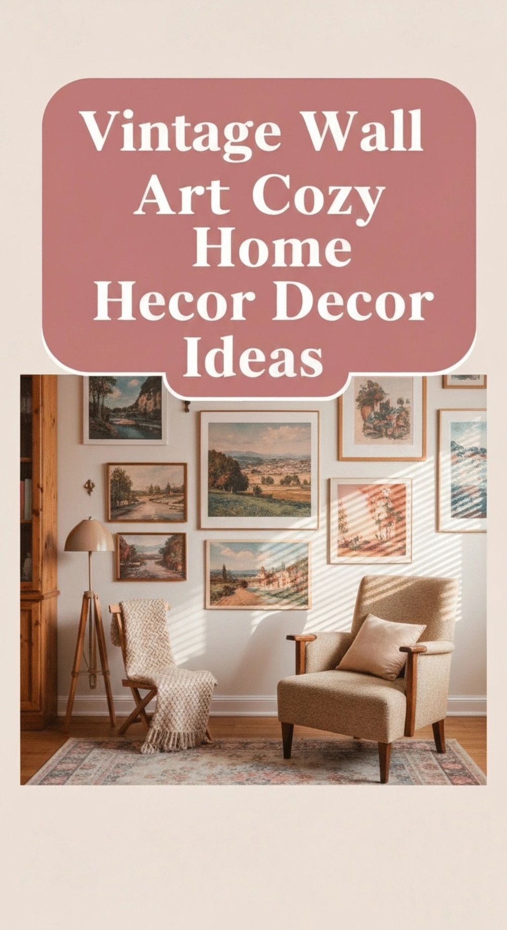 Vintage Wall Art for Cozy Home Decor Ideas