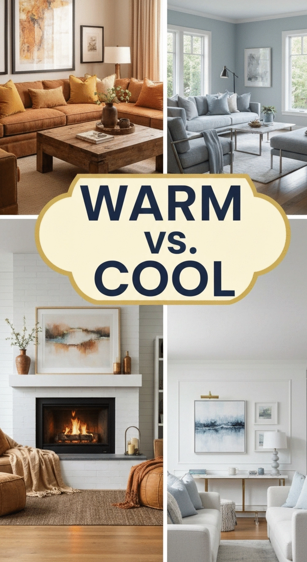 Warm vs. Cool Color Palettes: Which Creates the Coziest Feel?