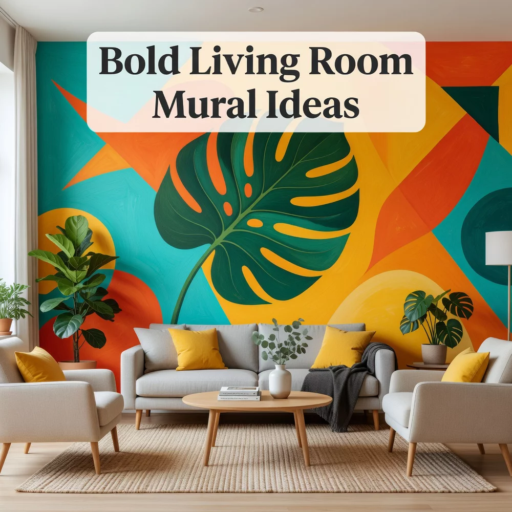 Bold Living Room Mural Ideas for Stunning Spaces