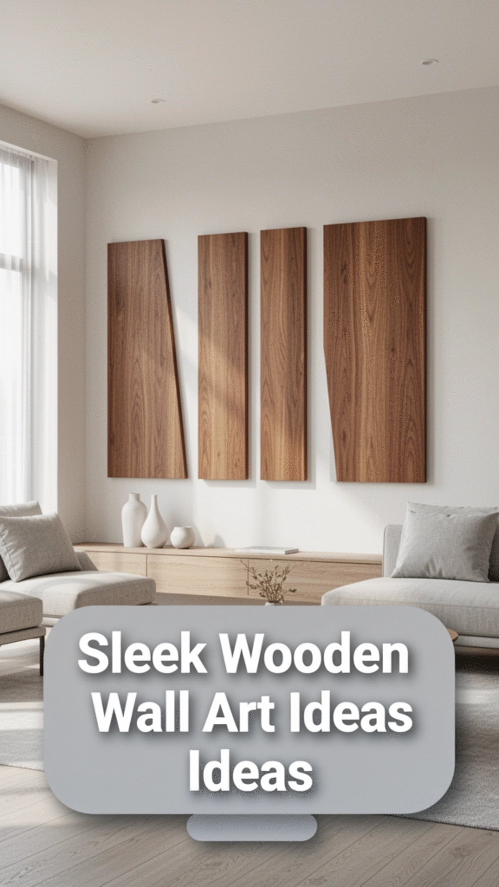 Sleek Wooden Wall Art for Modern Minimalist Spaces: 5 Stunning Ideas