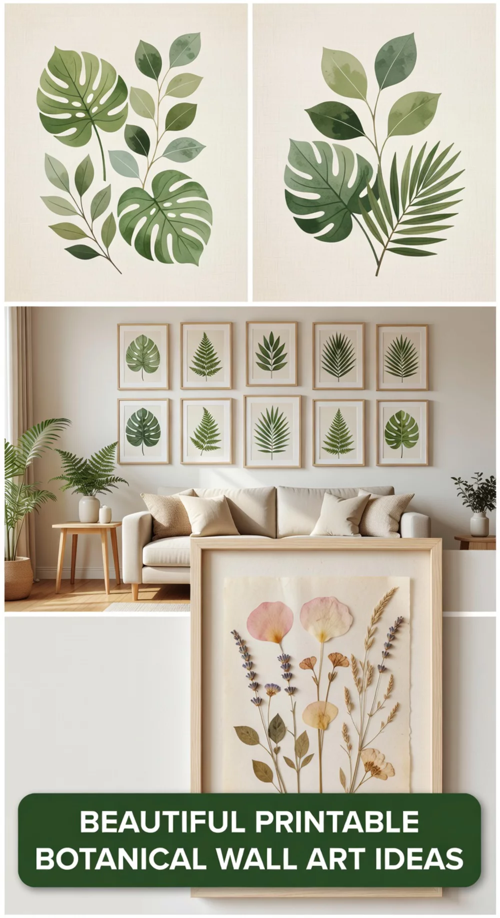 Beautiful Printable Botanical Wall Art Ideas