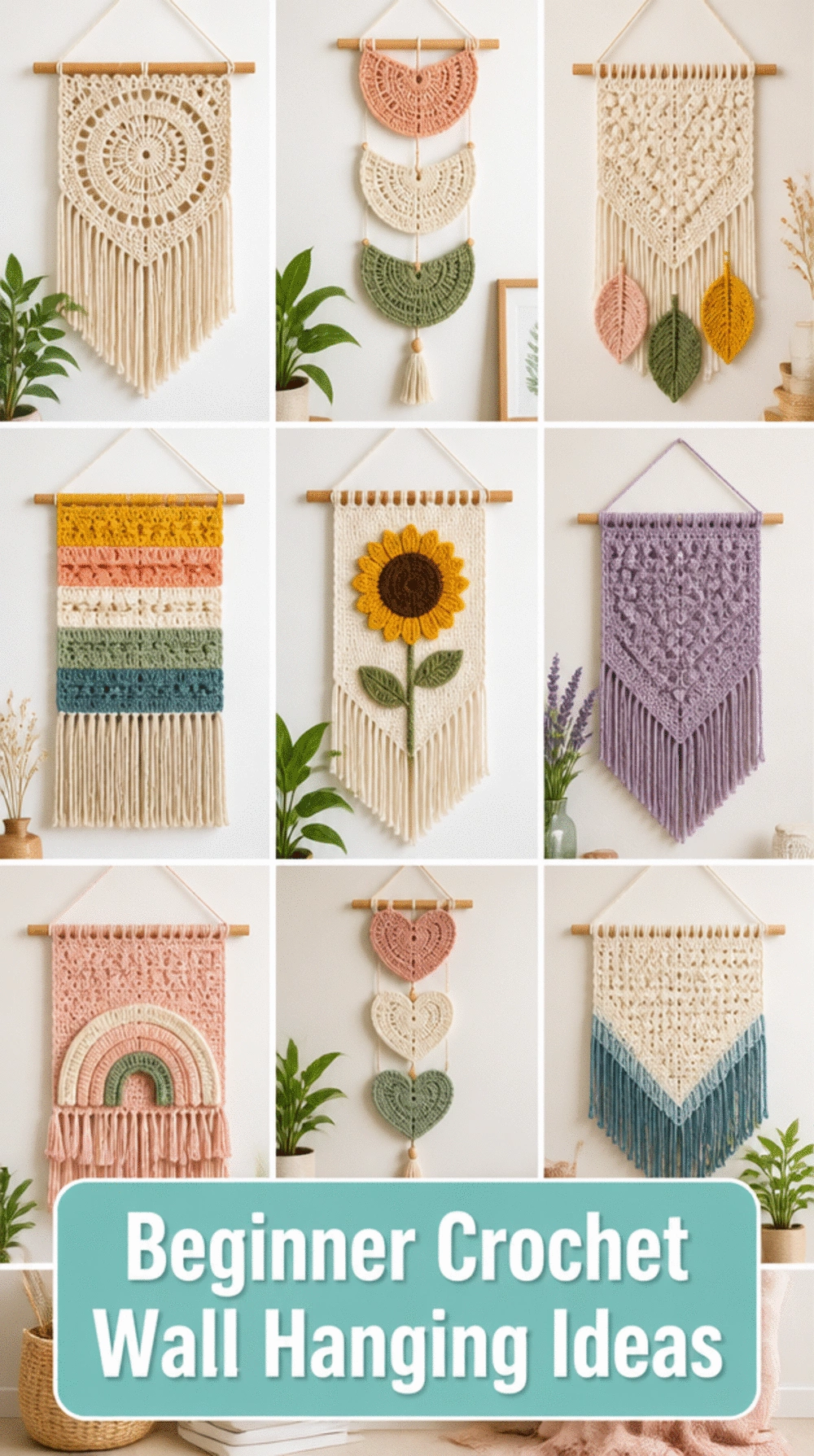 Why a Simple Crochet Wall Hanging Is the Best Beginner Home Decor Project