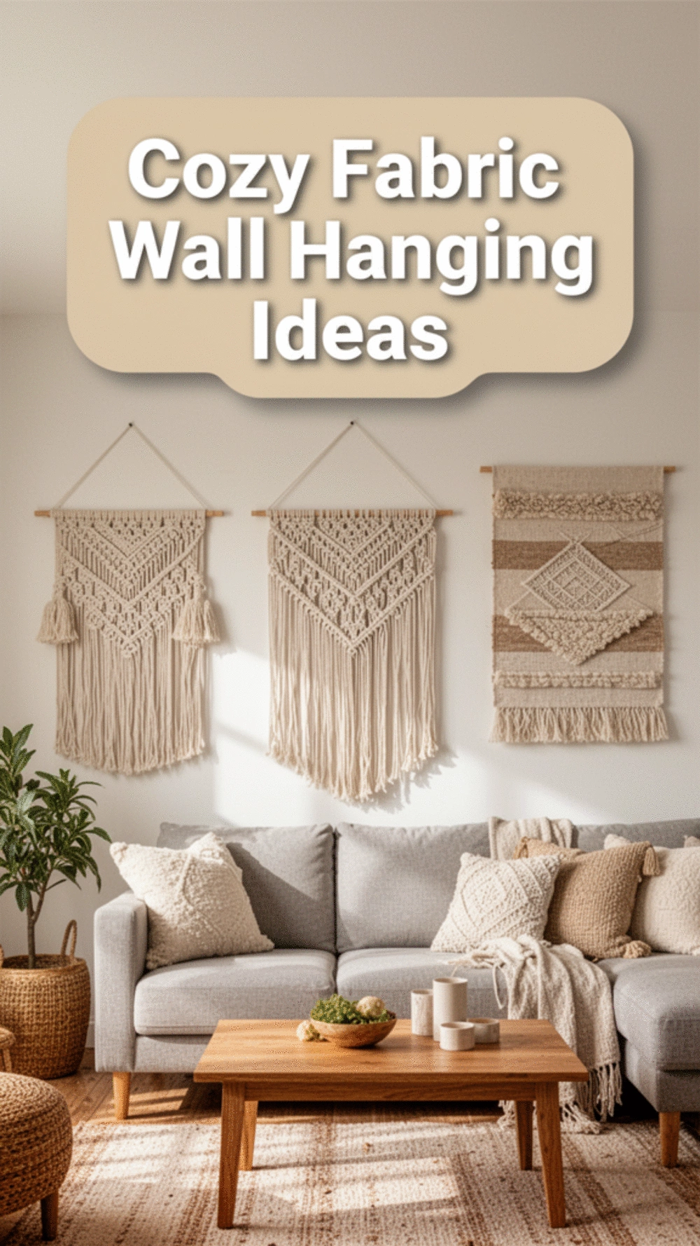 Transform Your Space with Cozy Fabric Wall Hangings for Added Warmth