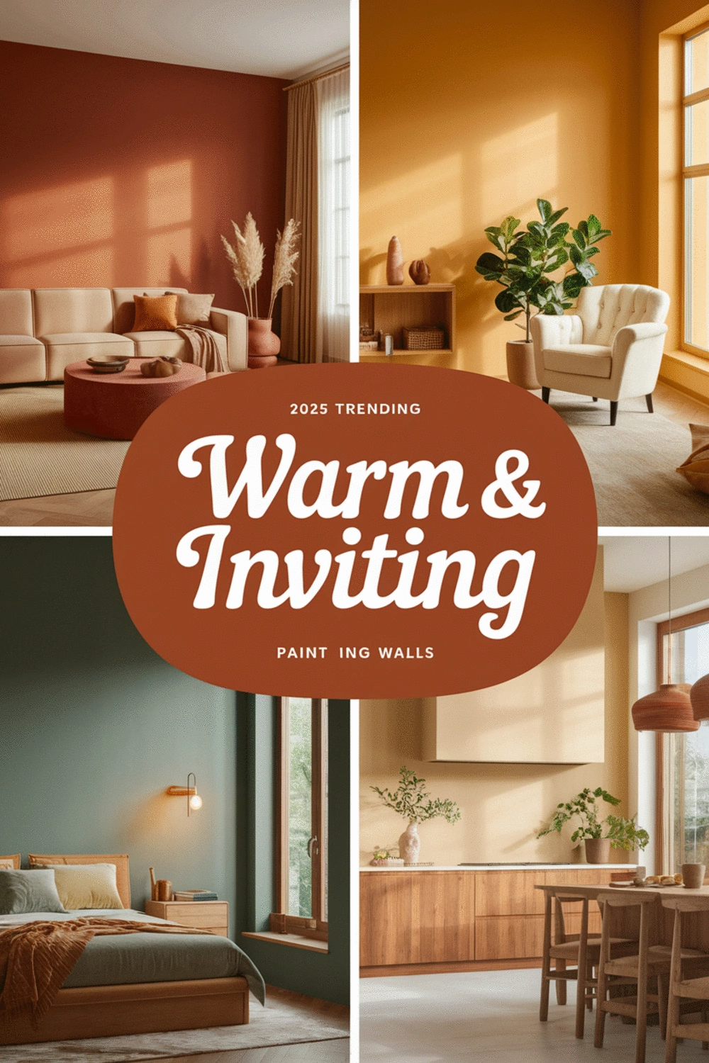 2025 Trending Paint Colors for Creating Warm, Inviting Walls