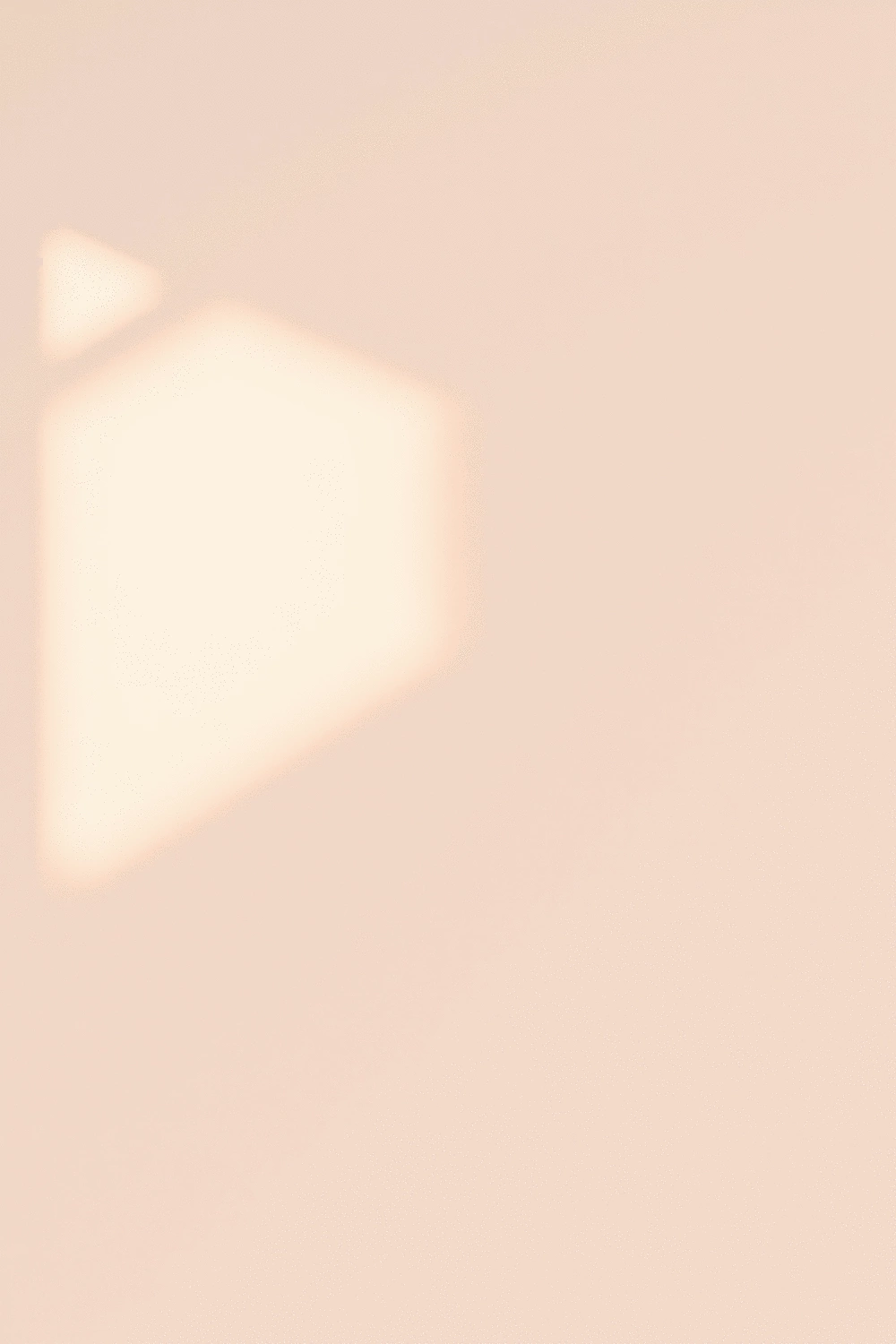 Abstract minimalist art piece with a harmonious blend of warm and cool color tones, reflecting different emotional states.