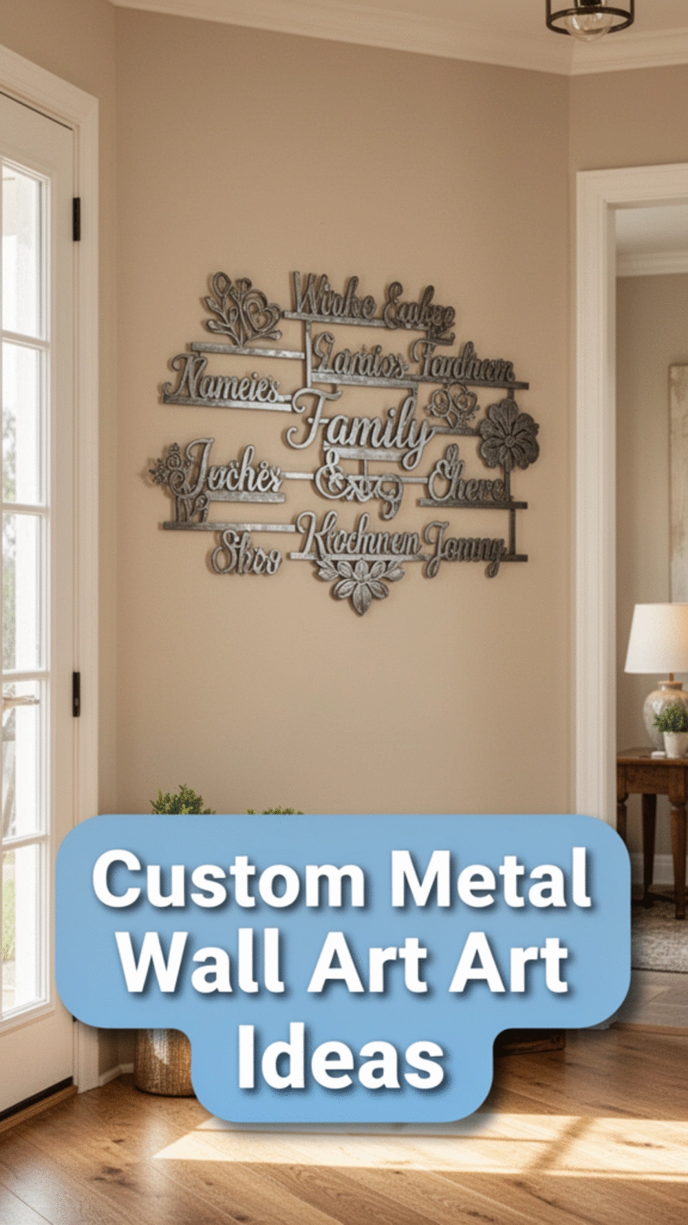 Personalized Metal Wall Art: Unique Custom Options for Your Home