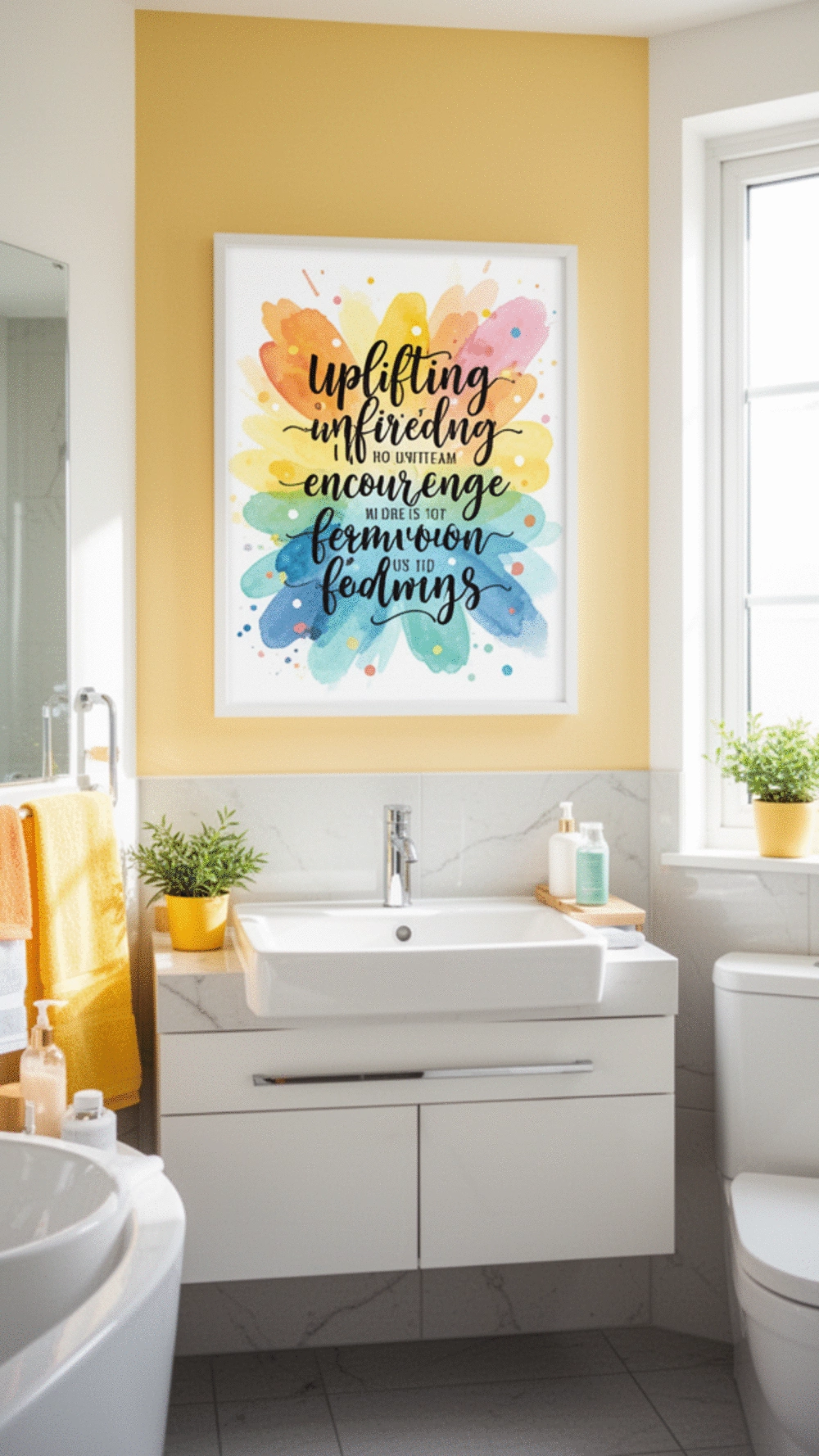 Inspirational Quotes Art for Bathrooms: 5 Beautiful Designs to Motivate You