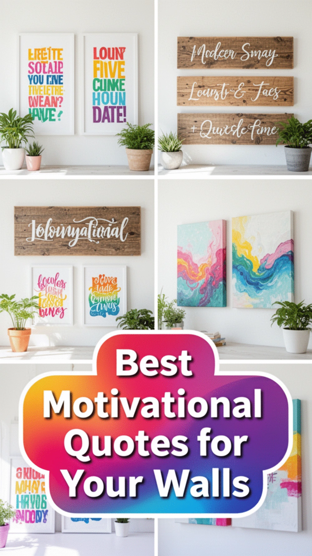 Inspiring Motivational Quotes for Your Walls That Uplift Your Space