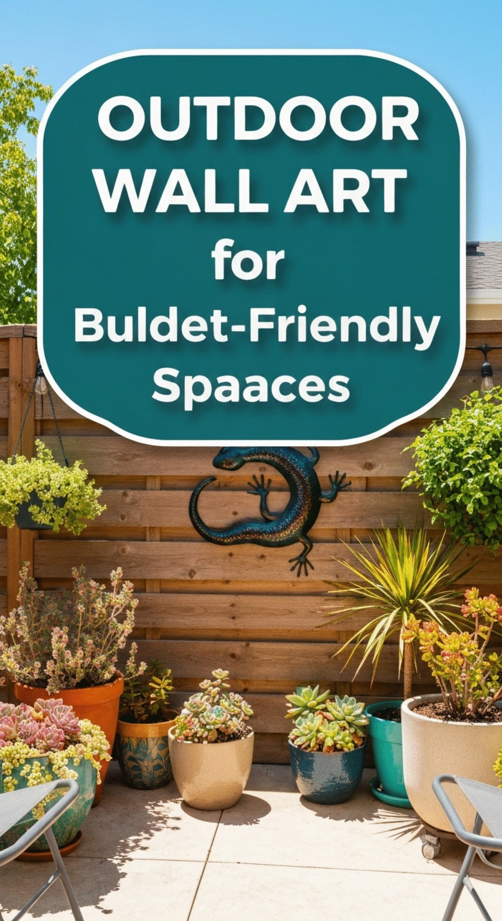Outdoor Wall Art for Budget-Friendly Spaces