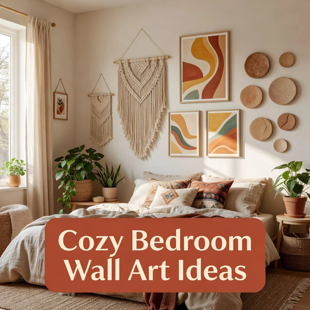 Cozy Bedroom Wall Art Ideas for Relaxing Spaces