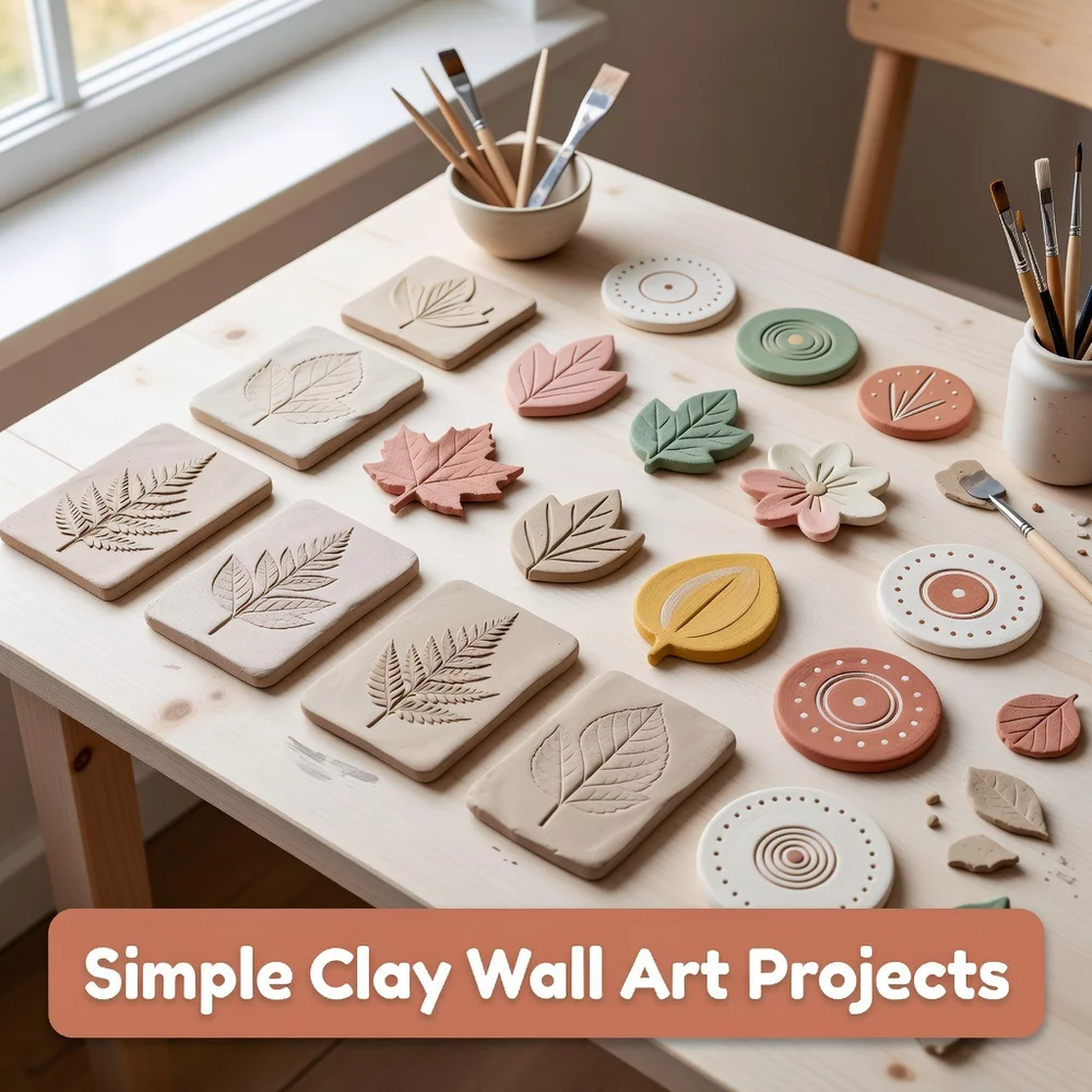 Simple Clay Wall Art Projects for Budget Decor