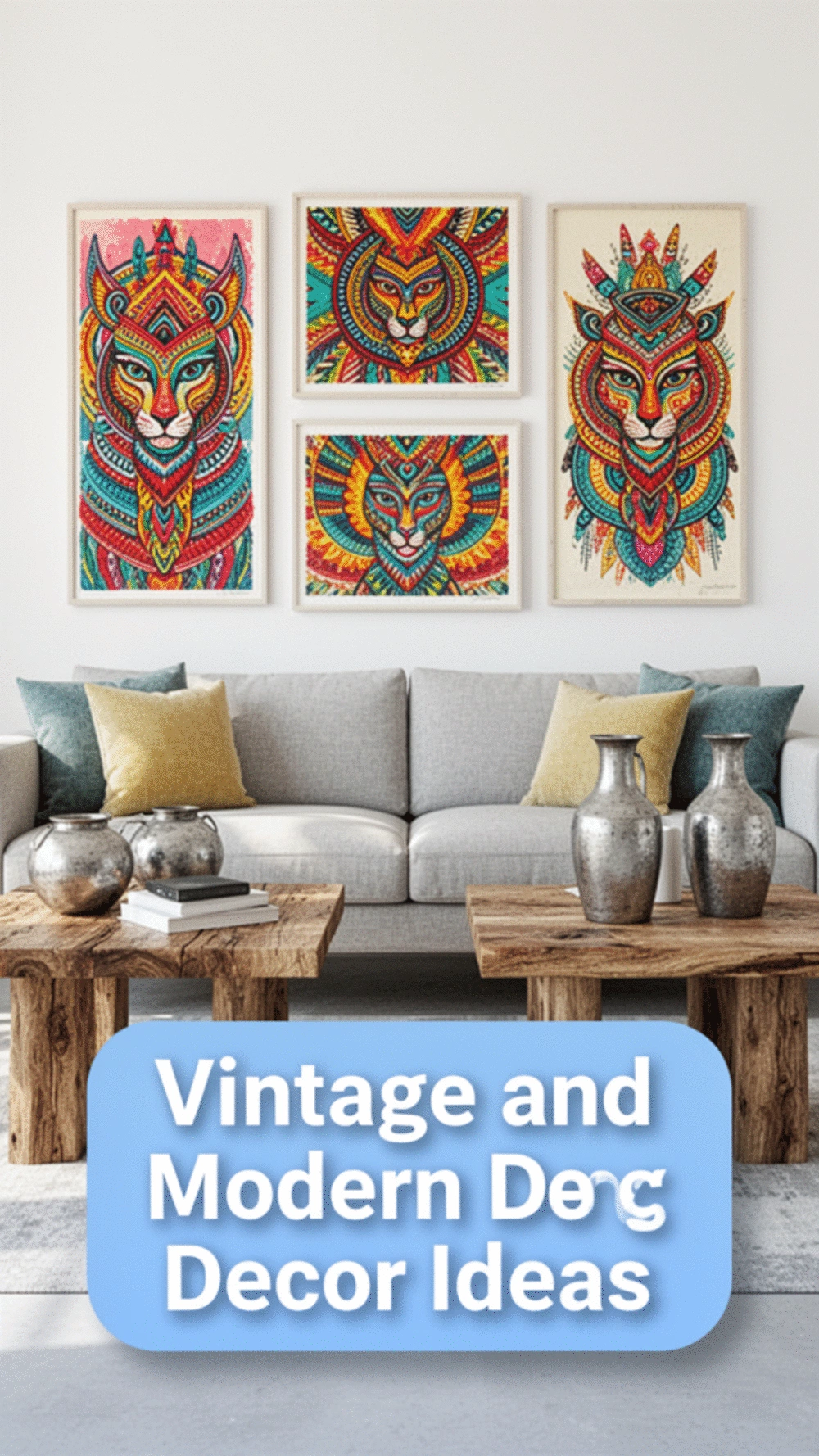 Mixing Vintage Wall Art with Modern Decor: 5 Easy Tips to Transform Your Space