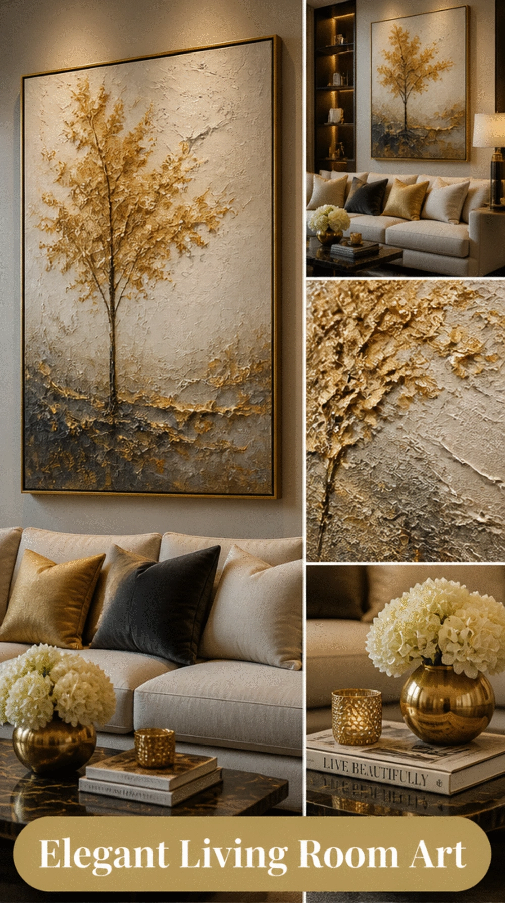 The One Textured Canvas That Makes a Living Room Look Expensive