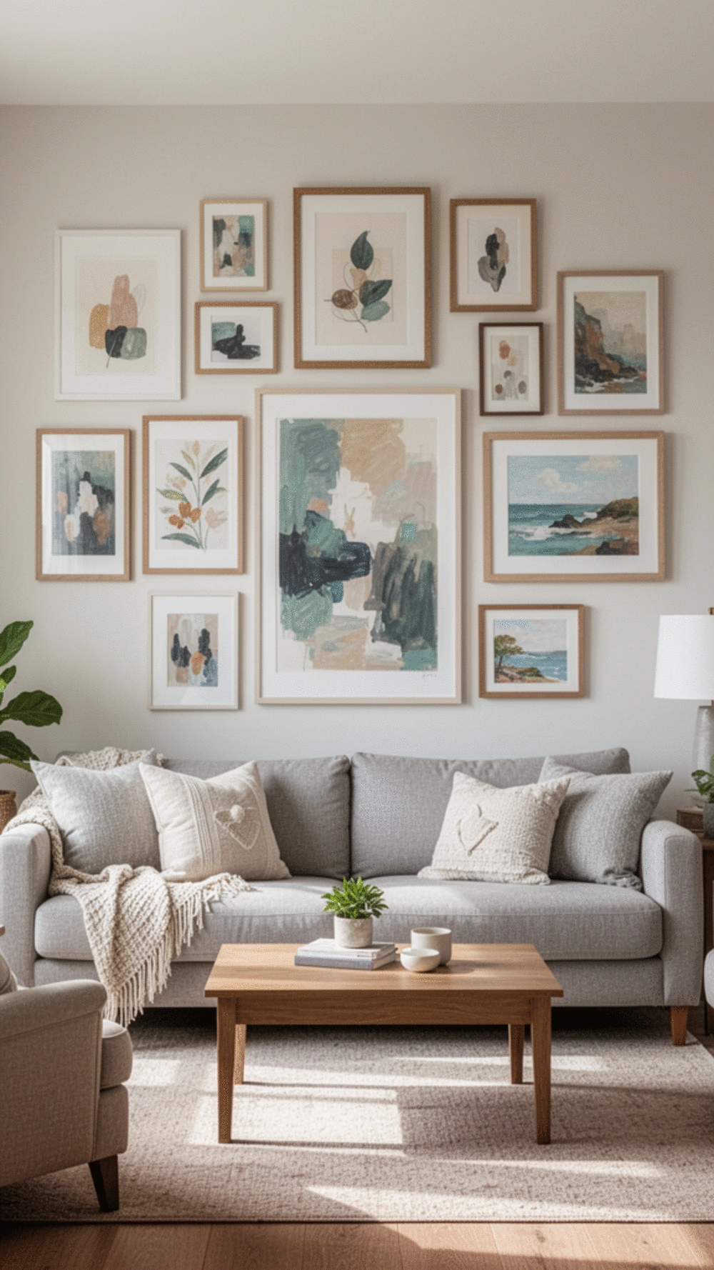 Curated Framed Art Collections: 3 Tips for a Stylish Living Room