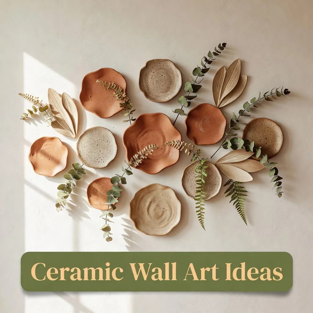 Ceramic Wall Art Ideas for Handmade Charm