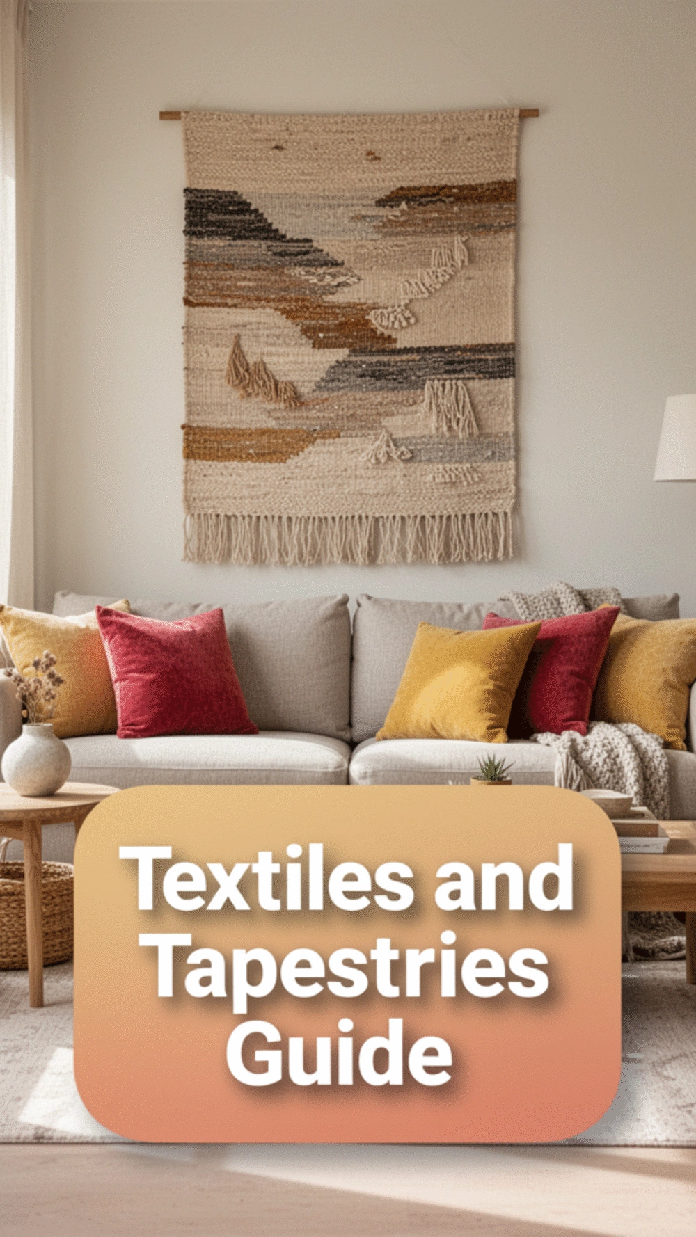 Enhance Your Decor with Textiles and Tapestries for a Warm Atmosphere