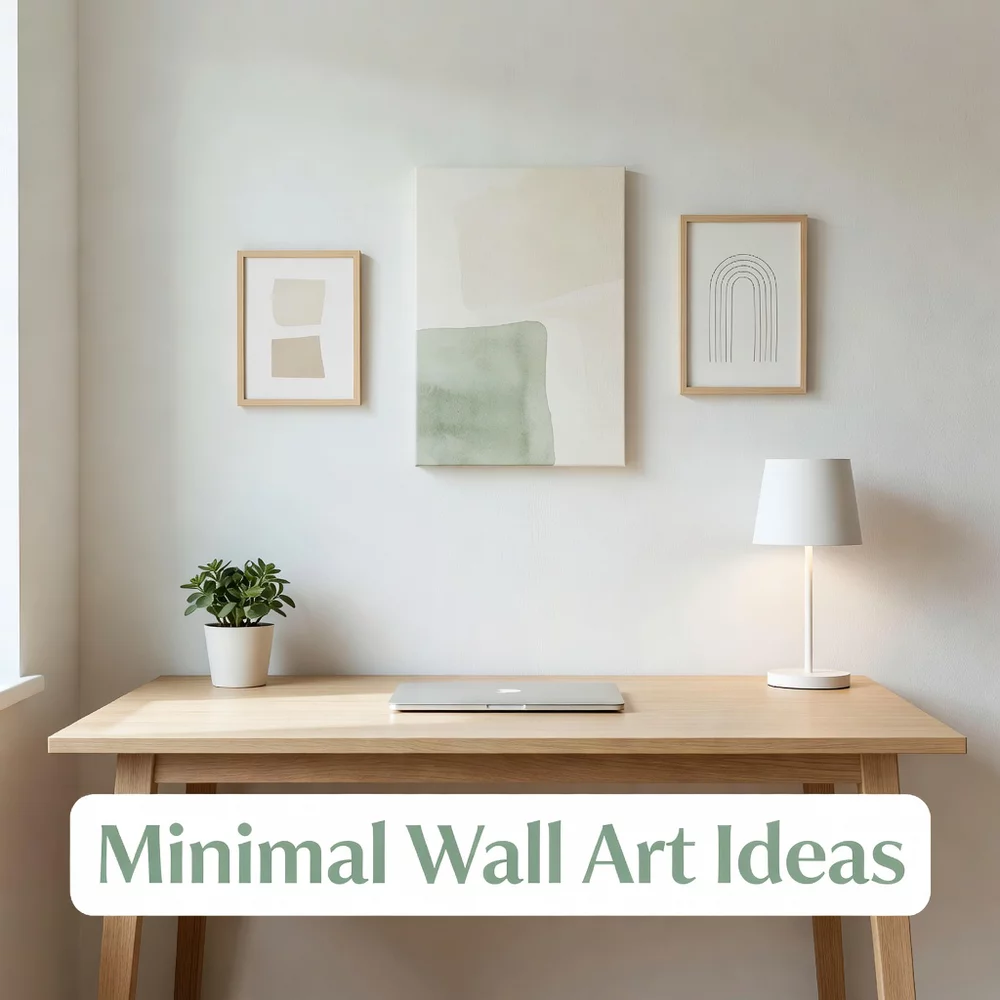 Minimal Wall Art Ideas for Home Office Focus