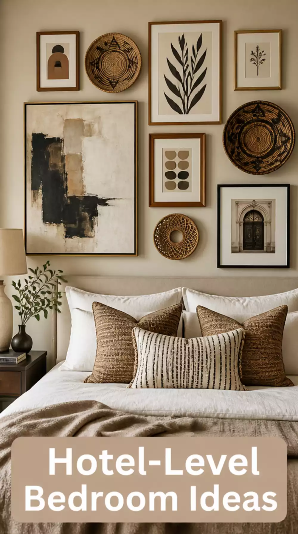 The Above-the-Bed Wall Art Trick That Makes a Bedroom Look Hotel-Level