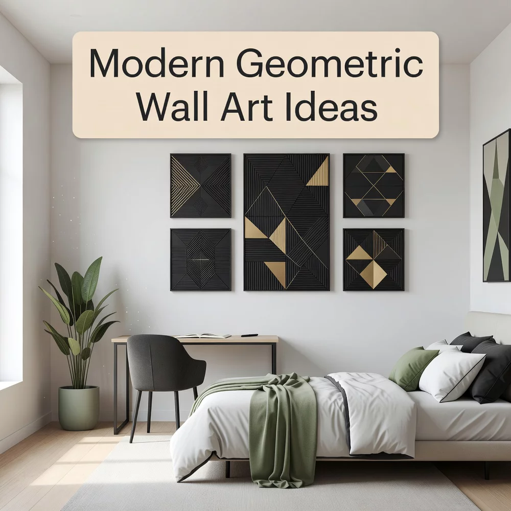 Modern Geometric Wall Art for Minimalist Spaces