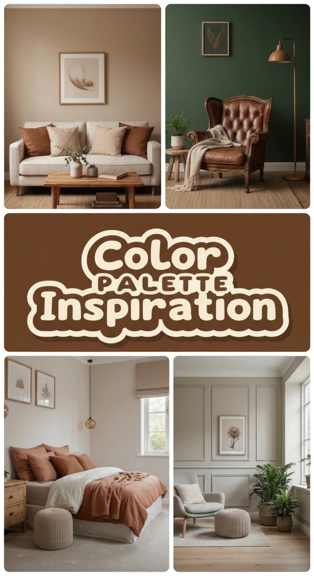 Color Palette Inspiration: Nature-Inspired Hues for Every Room