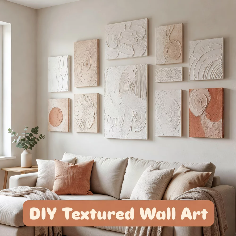 DIY Textured Wall Art for Stunning Home Decor