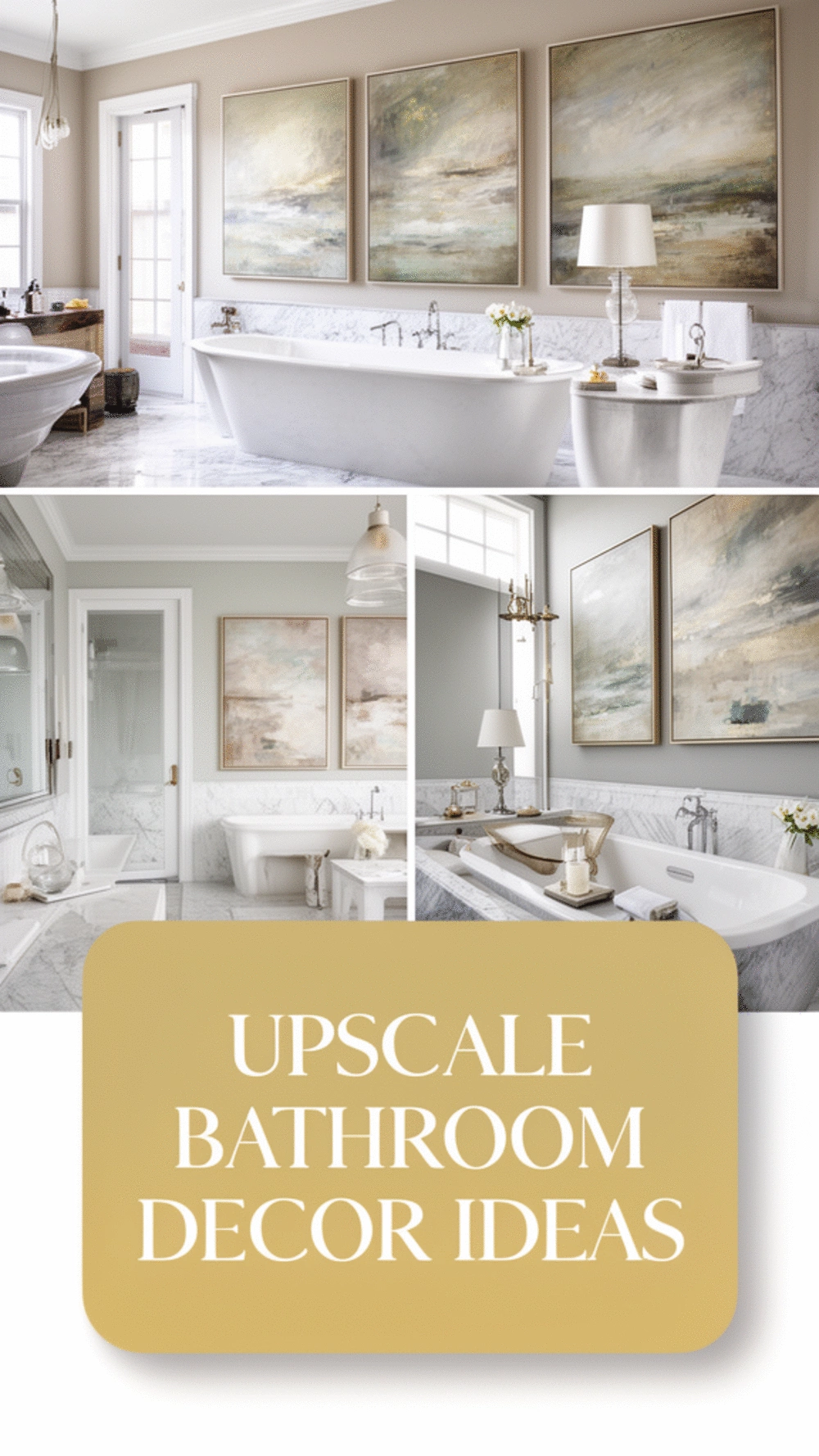 The Bathroom Wall Art Trick That Makes a Small Bathroom Look Expensive