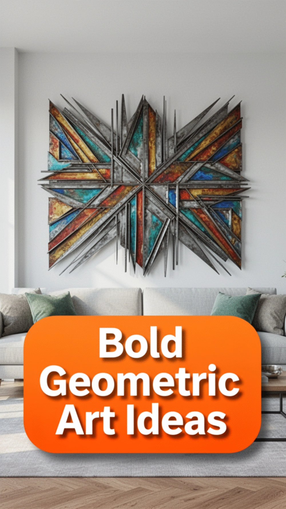 Geometric and Abstract Metal Wall Art: 5 Stunning Pieces for Modern Spaces