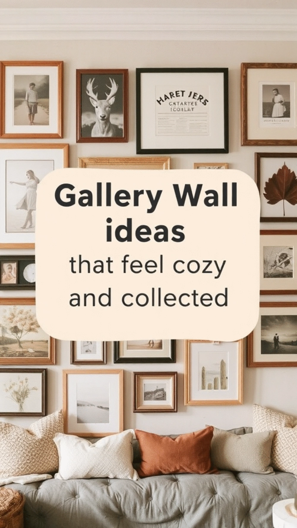 Gallery Wall Ideas That Feel Cozy and Collected