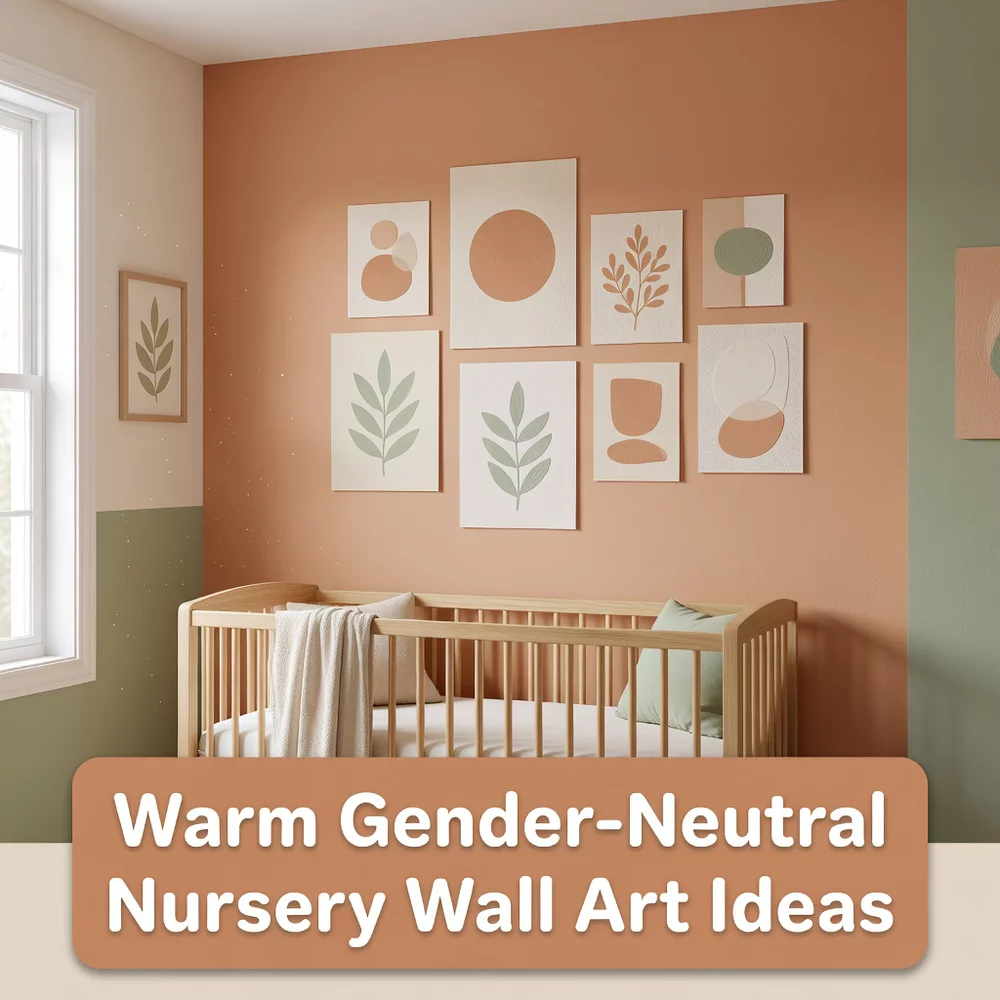 Warm Gender-Neutral Nursery Wall Art Ideas