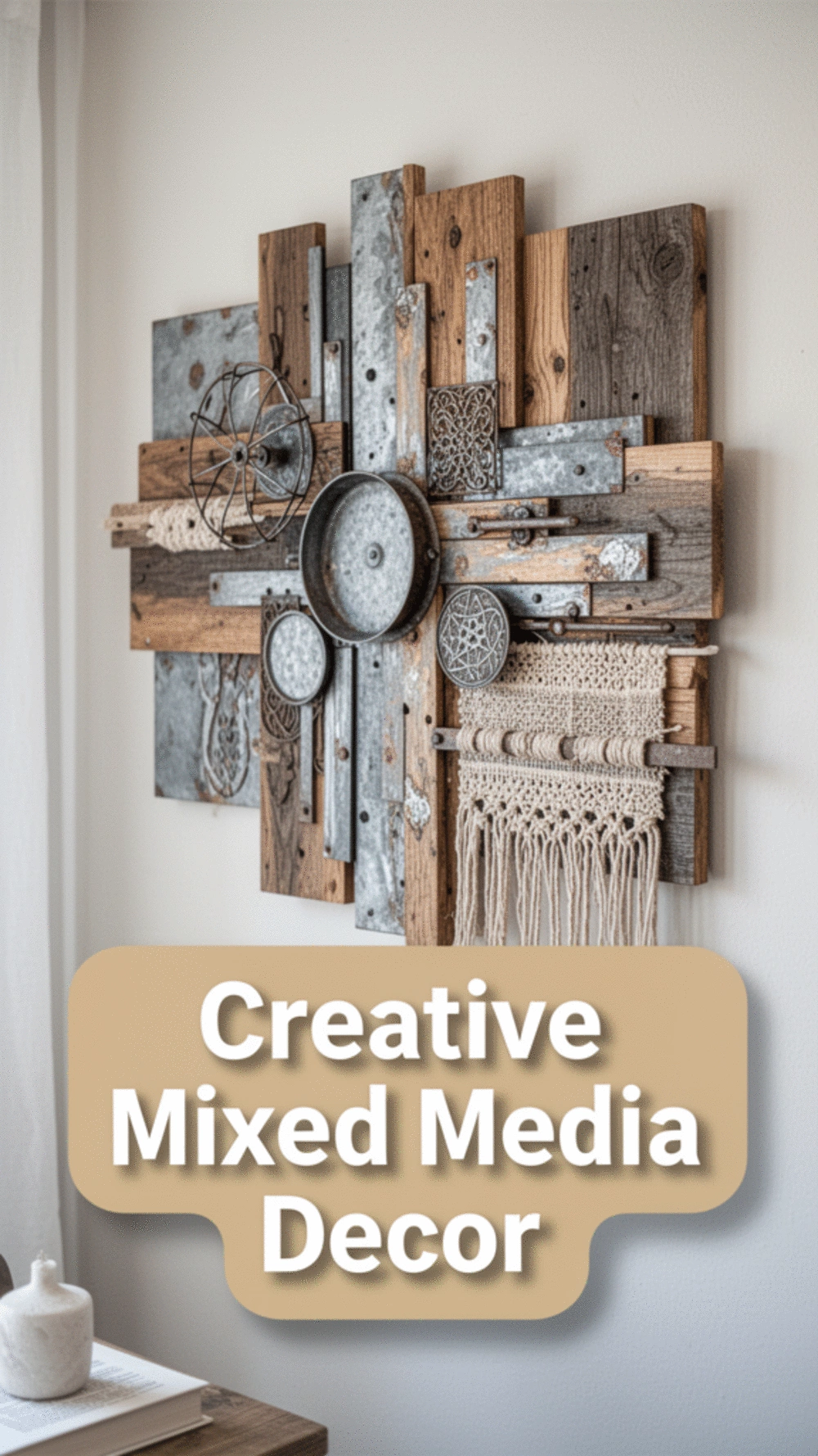Mixed Media Wall Decor Ideas: Stunning 3D Art for Your Home