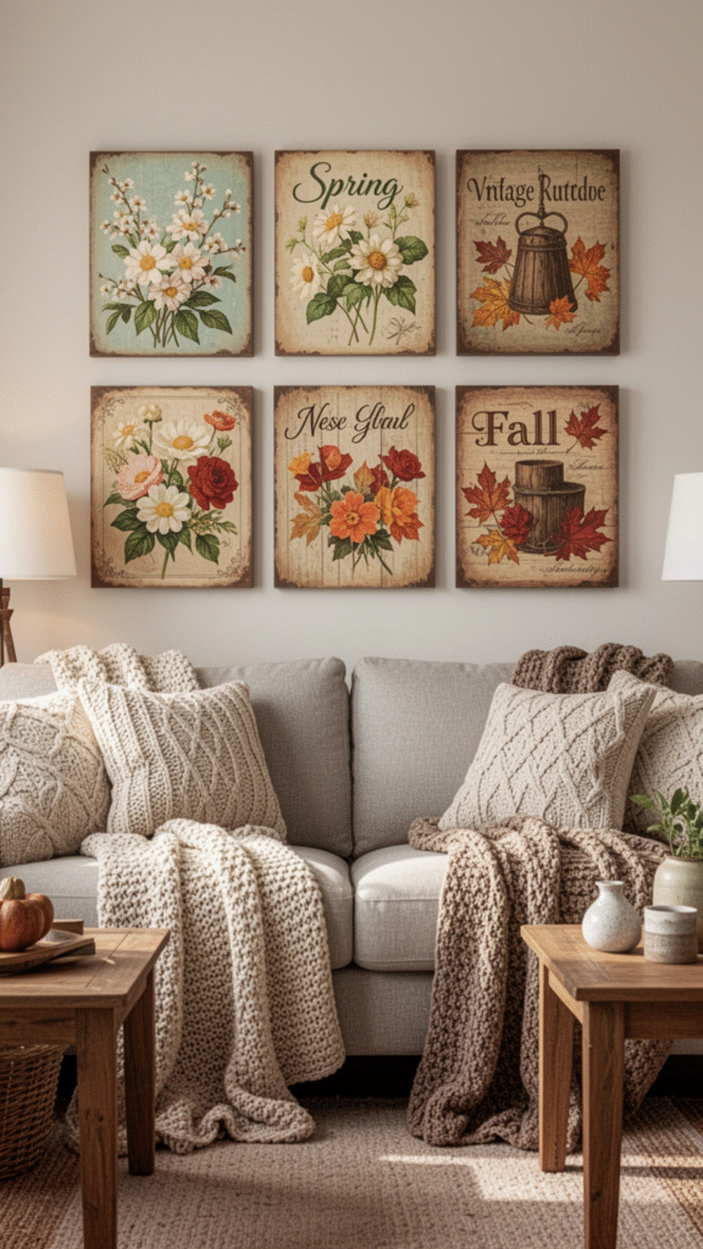 Seasonal Vintage Wall Art Ideas: Refresh Your Decor with 5 Beautiful Pieces