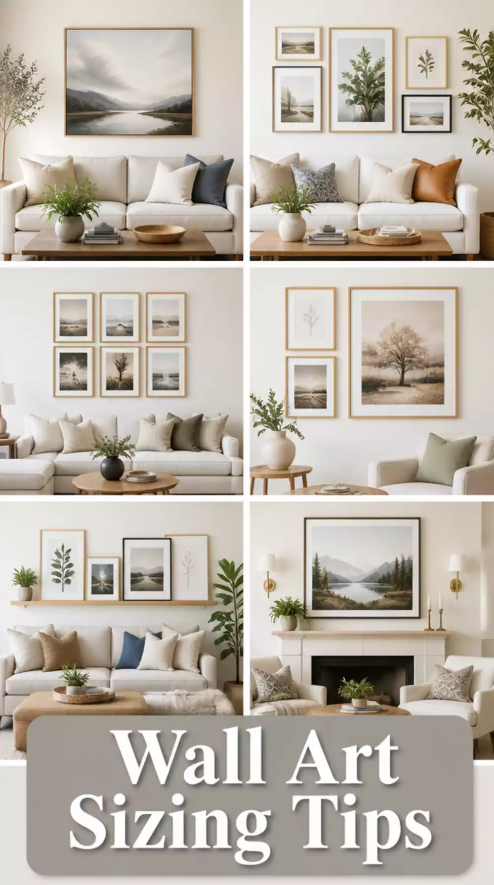 The Living Room Wall Art Sizing Trick That Designers Use Every Time