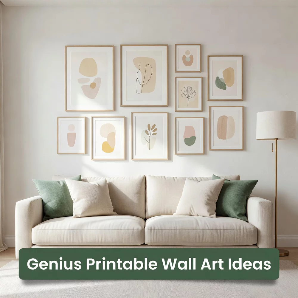 Genius Printable Wall Art Ideas for Home Decor