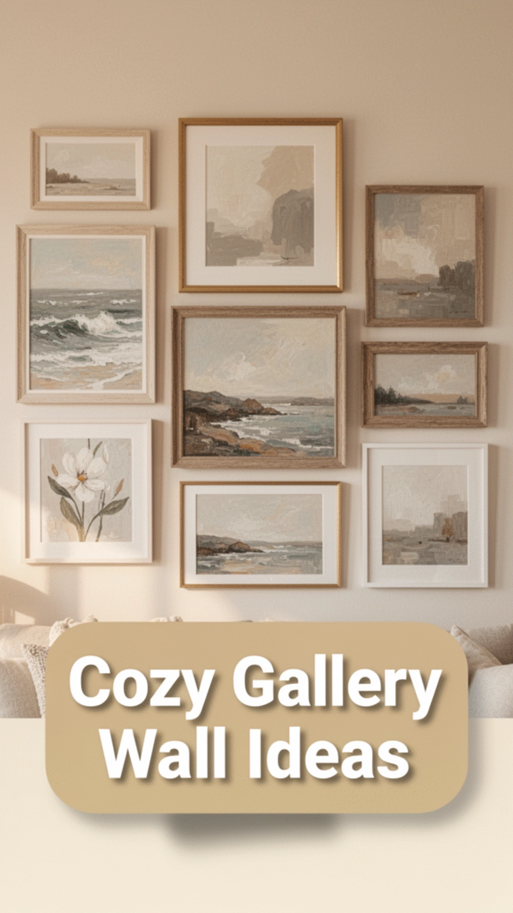 Create a Cozy Gallery Wall: Transform Your Space with Unique Art