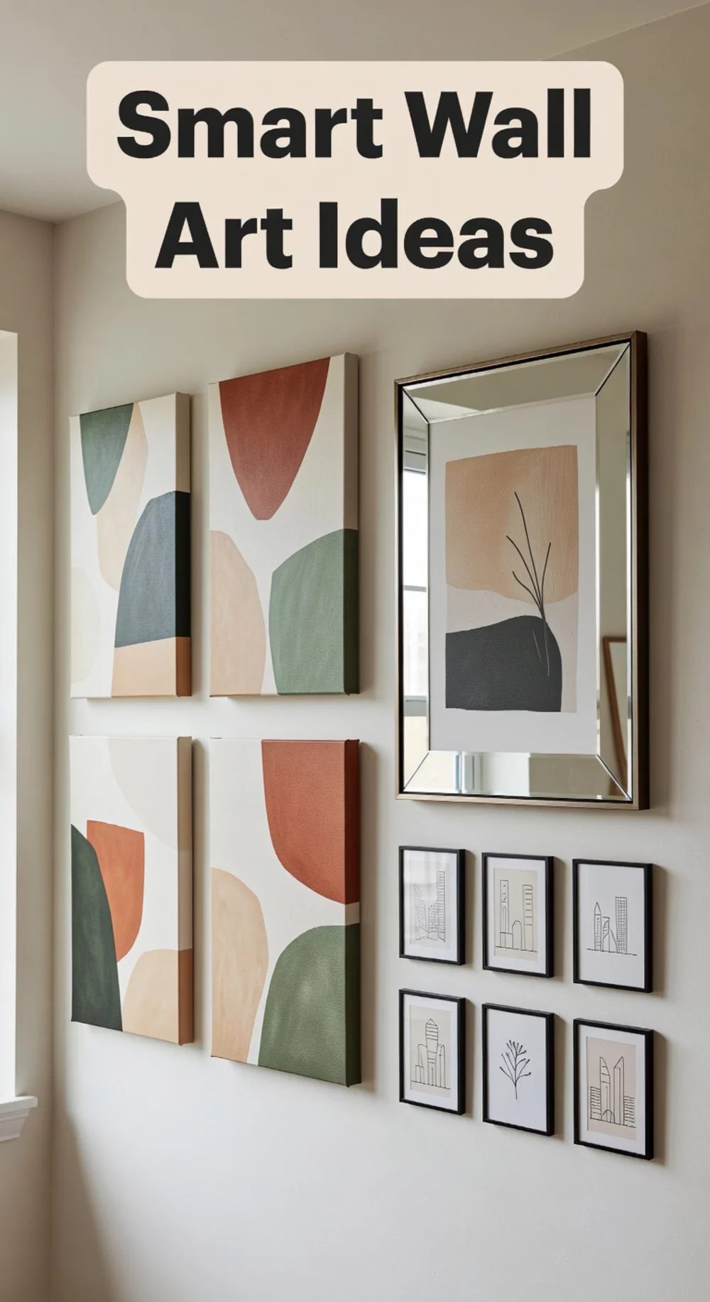 Smart Wall Art Ideas for Small Apartments