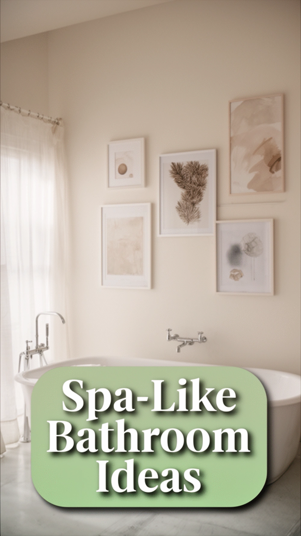 The Bathroom Gallery Wall Trick That Makes a Small Space Feel Like a Spa