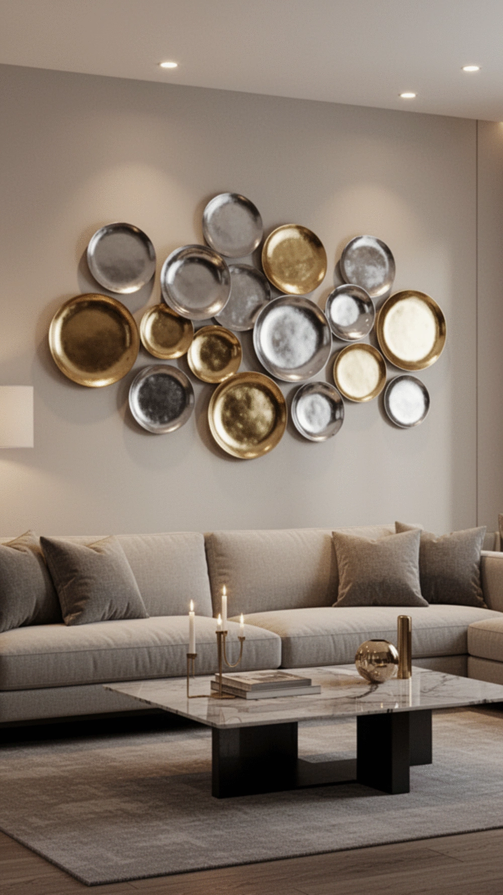 Stunning Metallic Wall Art Ideas to Inspire Your Decor