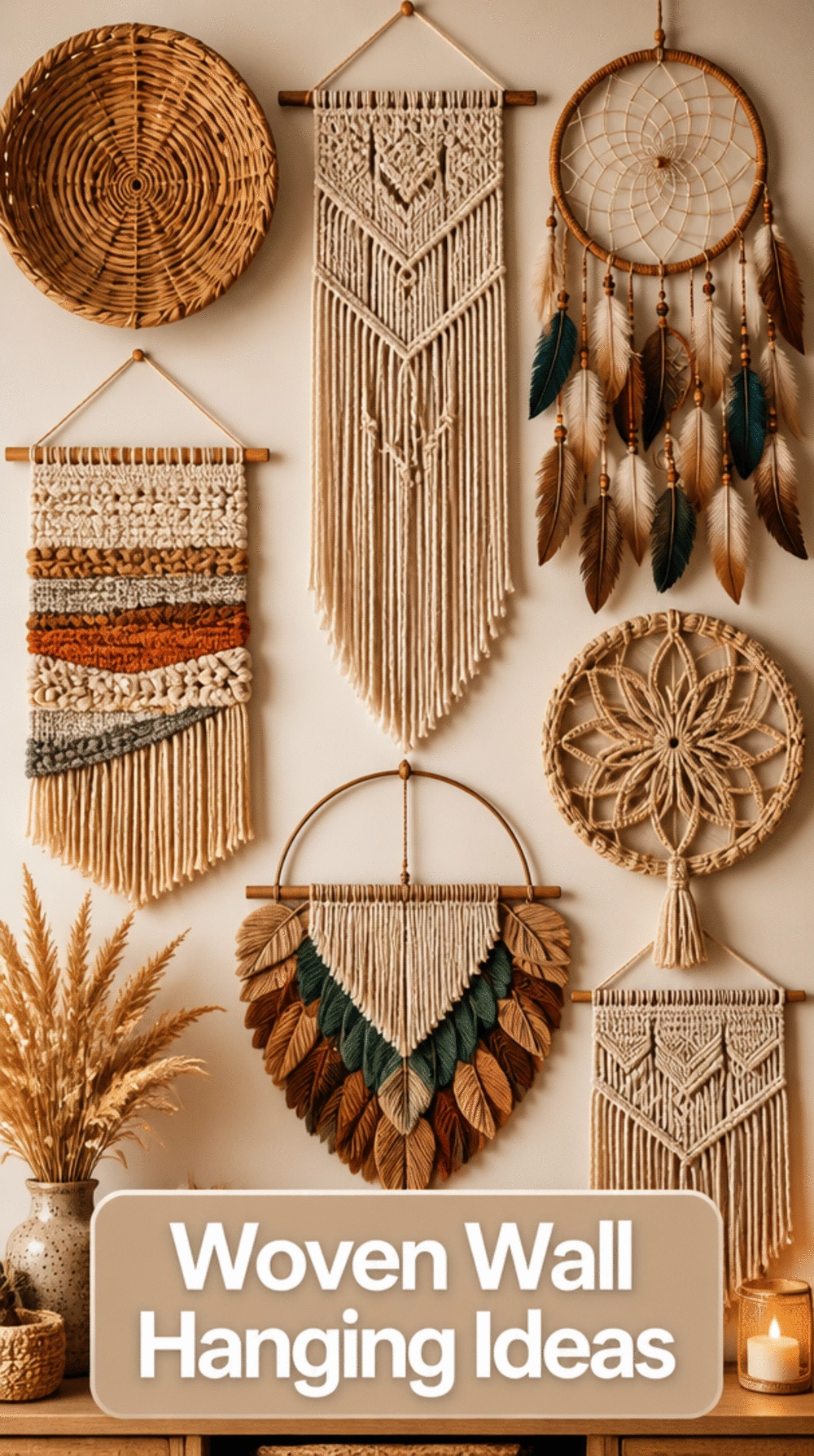 The Woven Wall Hanging Trick That Makes a Bedroom Feel Like a Boutique Hotel